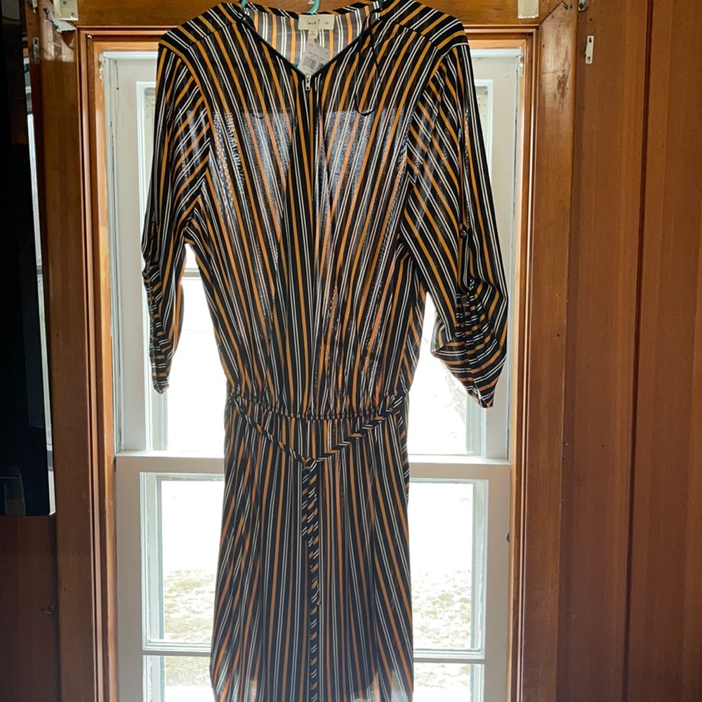 Black n yellow dress